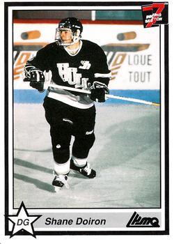 #130 Shane Doiron - Hull Olympique - 1990-91 7th Inning Sketch QMJHL Hockey
