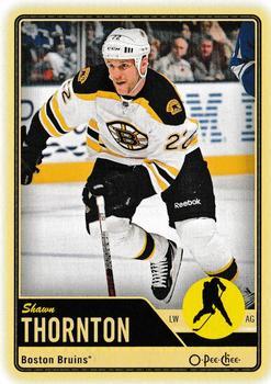 #130 Shawn Thornton - Boston Bruins - 2012-13 O-Pee-Chee Hockey