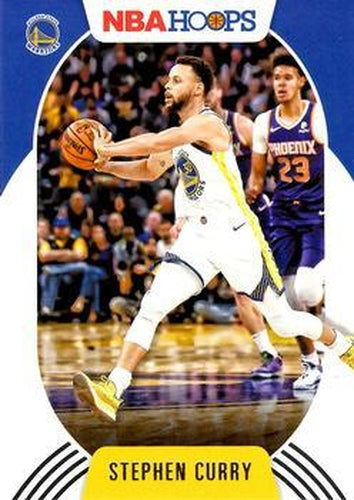 #130 Stephen Curry - Golden State Warriors - 2020-21 Hoops Basketball