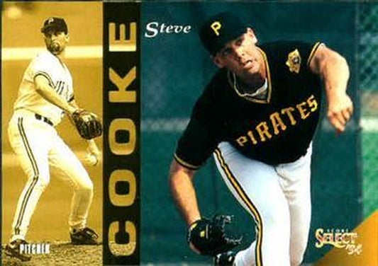 #130 Steve Cooke - Pittsburgh Pirates - 1994 Select Baseball