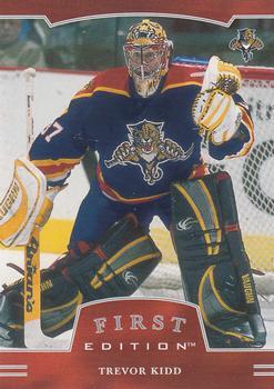 #130 Trevor Kidd - Florida Panthers - 2002-03 Be a Player First Edition Hockey