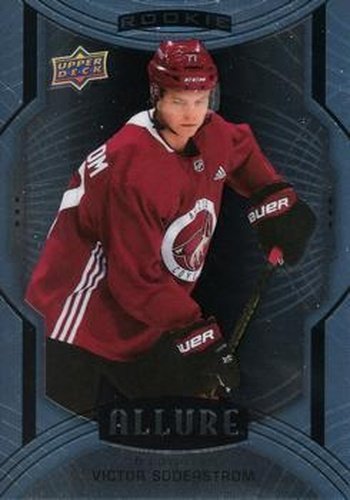 #130 Victor Soderstrom - Arizona Coyotes - 2020-21 Upper Deck Allure Hockey