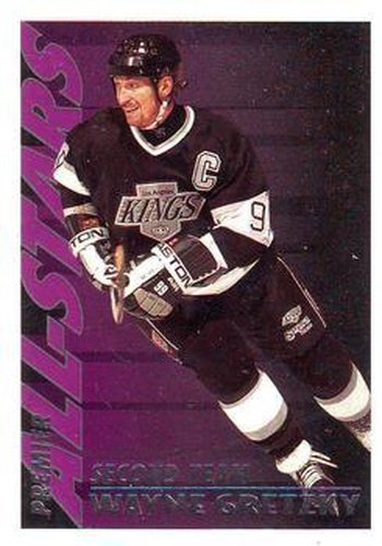 #130 Wayne Gretzky - Los Angeles Kings - 1994-95 Topps Premier Hockey