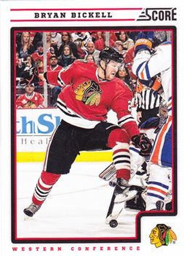 #130 Bryan Bickell - Chicago Blackhawks - 2012-13 Score Hockey