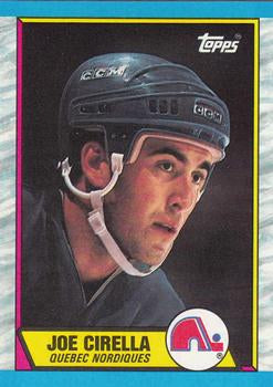 #130 Joe Cirella - Quebec Nordiques - 1989-90 Topps Hockey