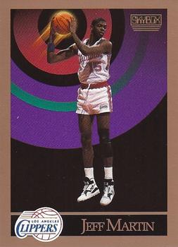 #130 Jeff Martin - Los Angeles Clippers - 1990-91 SkyBox Basketball
