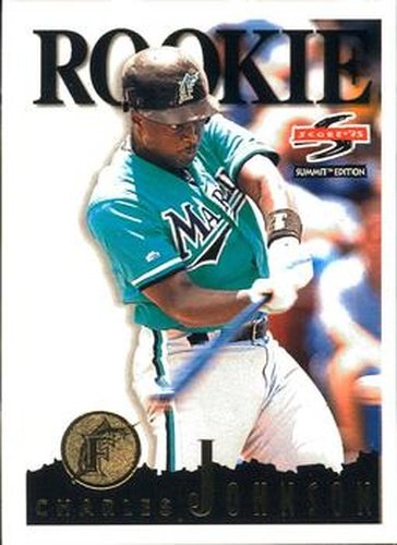 #130 Charles Johnson - Florida Marlins - 1995 Summit Baseball