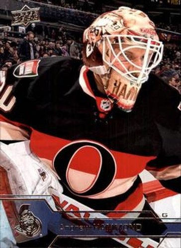 #130 Andrew Hammond - Ottawa Senators - 2016-17 Upper Deck Hockey