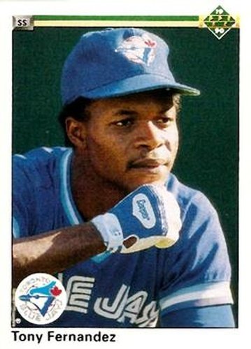 #130 Tony Fernandez - Toronto Blue Jays - 1990 Upper Deck Baseball