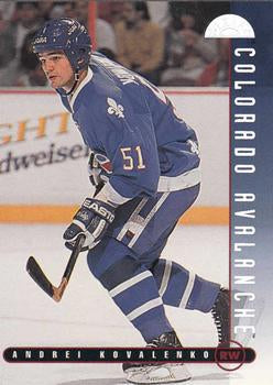#130 Andrei Kovalenko - Colorado Avalanche - 1995-96 Leaf Hockey