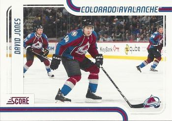 #130 David Jones - Colorado Avalanche - 2011-12 Score Hockey