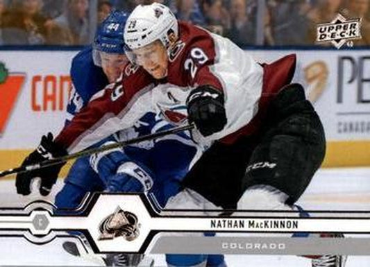 #130 Nathan MacKinnon - Colorado Avalanche - 2019-20 Upper Deck Hockey