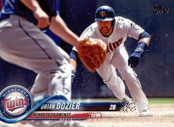 #130 Brian Dozier - Minnesota Twins - 2018 Topps Baseball