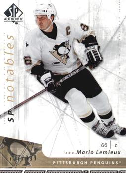 #131 Mario Lemieux - Pittsburgh Penguins - 2006-07 SP Authentic Hockey