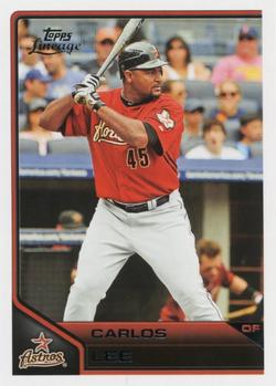 #131 Carlos Lee - Houston Astros - 2011 Topps Lineage Baseball