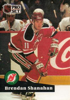 #131 Brendan Shanahan - 1991-92 Pro Set Hockey