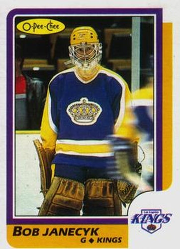 #131 Bob Janecyk - Los Angeles Kings - 1986-87 O-Pee-Chee Hockey