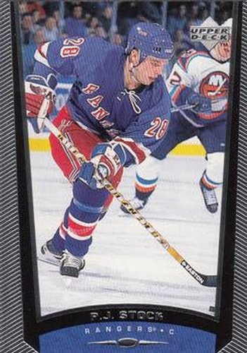 #131 P.J. Stock - New York Rangers - 1998-99 Upper Deck Hockey