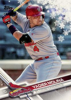 #HMW131 Yadier Molina - St. Louis Cardinals - 2017 Topps Holiday Baseball