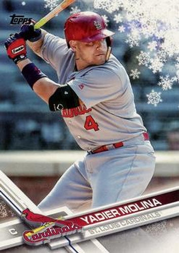 #HMW131 Yadier Molina - St. Louis Cardinals - 2017 Topps Holiday Baseball