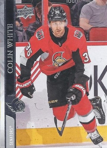 #131 Colin White - Ottawa Senators - 2020-21 Upper Deck Hockey