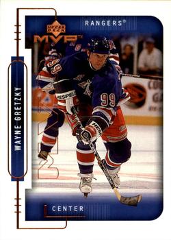 #131 Wayne Gretzky - New York Rangers - 1999-00 Upper Deck MVP Hockey