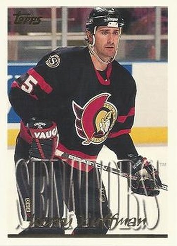 #131 Kerry Huffman - Ottawa Senators - 1995-96 Topps Hockey