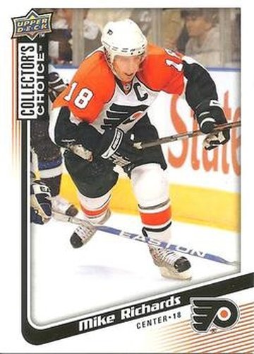 #131 Mike Richards - Philadelphia Flyers - 2009-10 Collector's Choice Hockey