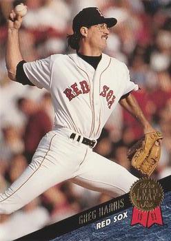 #131 Greg Harris - Boston Red Sox - 1993 Leaf Baseball