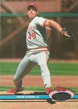#131 Rob Dibble - Cincinnati Reds - 1991 Stadium Club Baseball