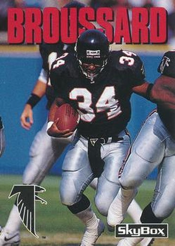 #131 Steve Broussard - Atlanta Falcons - 1992 SkyBox Impact Football