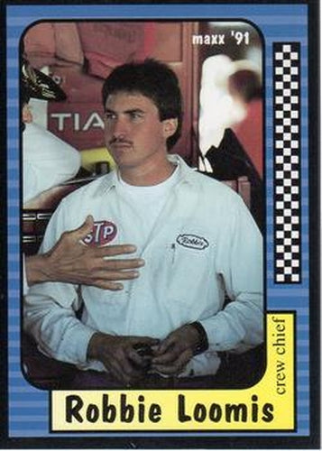 #131 Robbie Loomis - Petty Enterprises - 1991 Maxx Racing