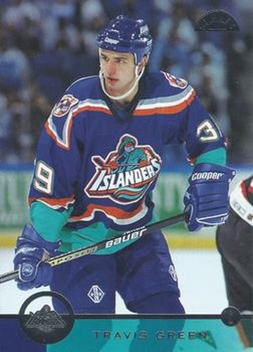 #131 Travis Green - New York Islanders - 1996-97 Leaf Hockey