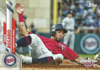 #131 Eddie Rosario - Minnesota Twins - 2020 Topps Opening Day Baseball