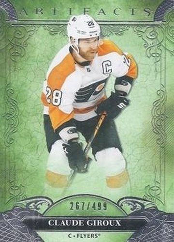 #131 Claude Giroux - Philadelphia Flyers - 2020-21 Upper Deck Artifacts Hockey