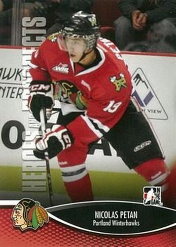 #131 Nicolas Petan - Portland Winterhawks - 2012-13 In The Game Heroes and Prospects Hockey