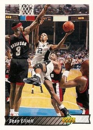 #131 Sean Elliott - San Antonio Spurs - 1992-93 Upper Deck Basketball