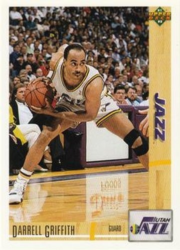 #131 Darrell Griffith - Utah Jazz - 1991-92 Upper Deck Basketball