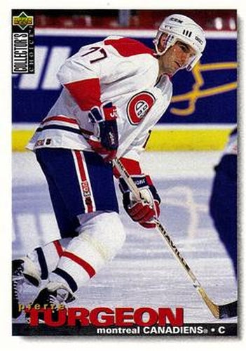 #131 Pierre Turgeon - Montreal Canadiens - 1995-96 Collector's Choice Hockey