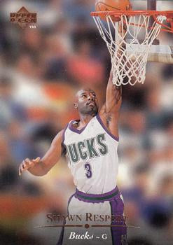 #131 Shawn Respert - Milwaukee Bucks - 1995-96 Upper Deck Basketball