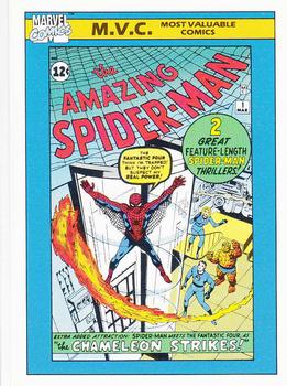 #131 Amazing Spider Man #1 - 1990 Impel Marvel Universe