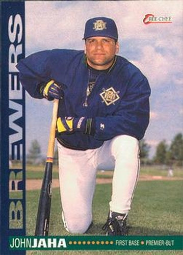 #131 John Jaha - Milwaukee Brewers - 1994 O-Pee-Chee Baseball