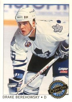 #131 Drake Berehowsky - Toronto Maple Leafs - 1992-93 O-Pee-Chee Premier Hockey