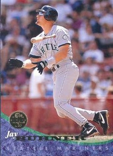 #131 Jay Buhner - Seattle Mariners - 1994 Leaf Baseball