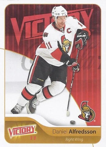 #131 Daniel Alfredsson - Ottawa Senators - 2011-12 Upper Deck Victory Hockey