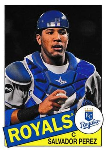 #131 Salvador Perez - Kansas City Royals - 2013 Topps Archives Baseball