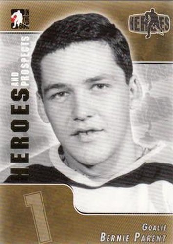 #131 Bernie Parent - Niagara Falls Flyers - 2004-05 In The Game Heroes and Prospects Hockey