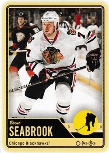 #131 Brent Seabrook - Chicago Blackhawks - 2012-13 O-Pee-Chee Hockey