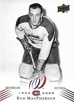 #131 Bud MacPherson - Montreal Canadiens - 2008-09 Upper Deck Montreal Canadiens Centennial Hockey