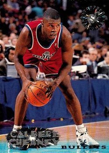 #131 Calbert Cheaney - Washington Bullets - 1995-96 Stadium Club Basketball